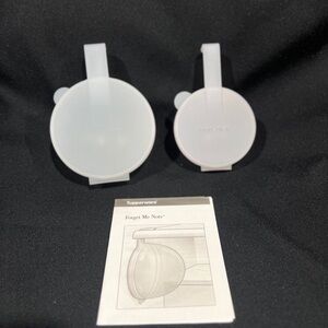NEW Tupperware Forget Me Not 2 piece Storage Set (LAST one)